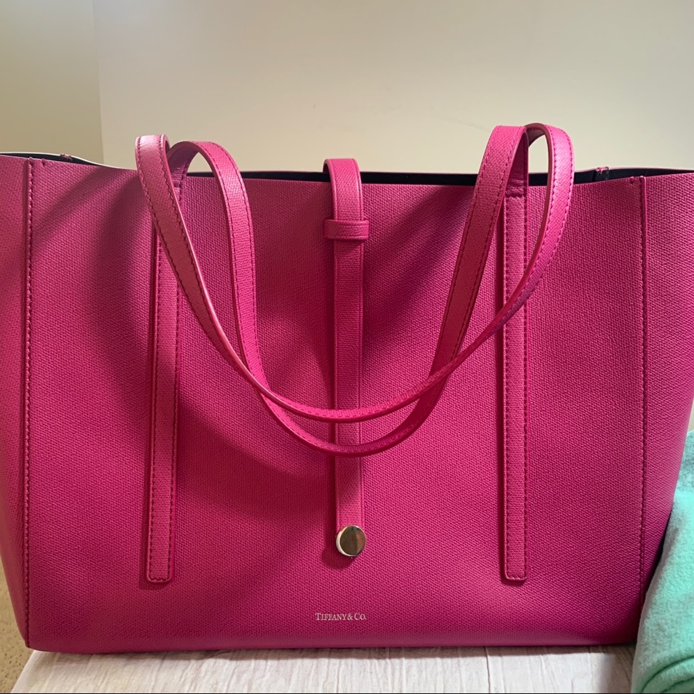 Tiffany & Co. Leather Shopper Tote -  New - Picture 6 of 16